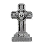 3 Ft Spooky Cross Tombstone - US 3726