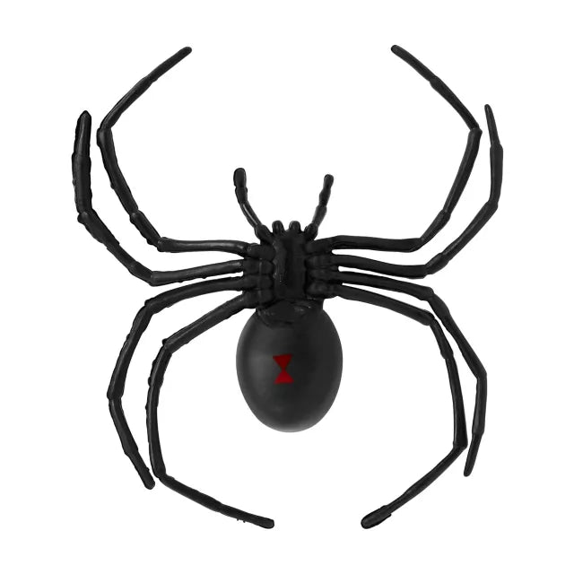 6 Inch Black Widow Spider - US 2778