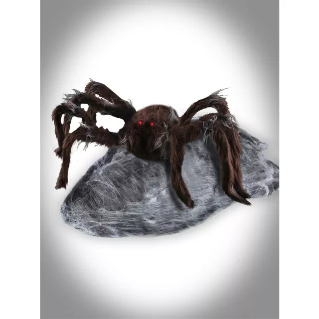 21 In LED Brown Jumping Spider Animatronic - US 7838