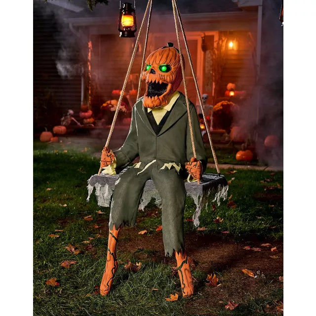 5 Ft Pumpkin Nester Animatronic - US 9013