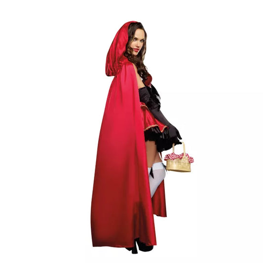 Adult Little Red Dress Costume - US 7411