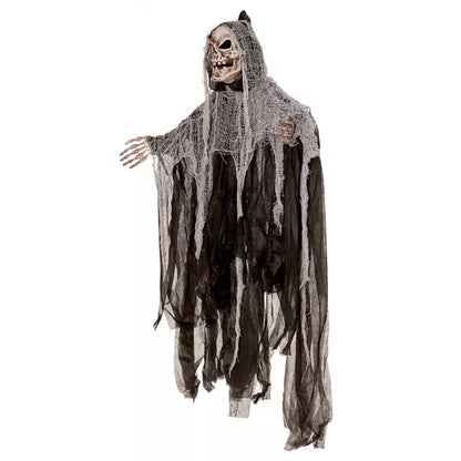 3 ft Hanging Skull Reaper - Decorations - US 4517