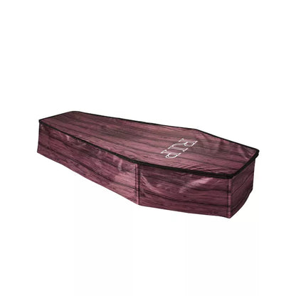 5 Ft Printed Fabric Collapsible Coffin - US 1639