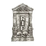 2 Ft Skull and Gargoyle Tombstone - US 9535
