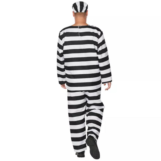 Adult Jailbird Plus Size Costume - US 6582