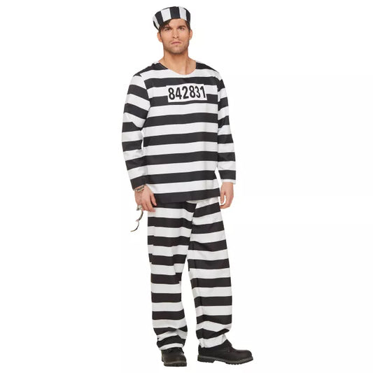 Adult Jailbird Costume - US 9828