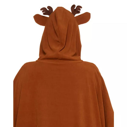 Adult Faux Fur Deer Poncho - US 3731