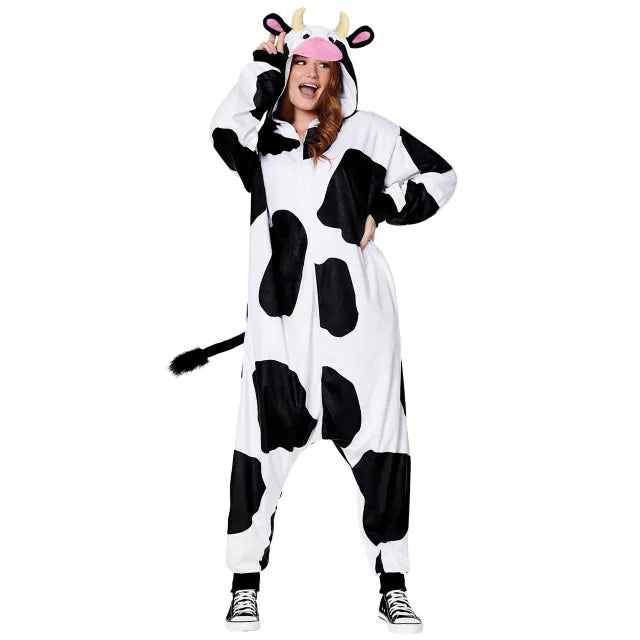 Adult Cow Jumpsuit - US 4394