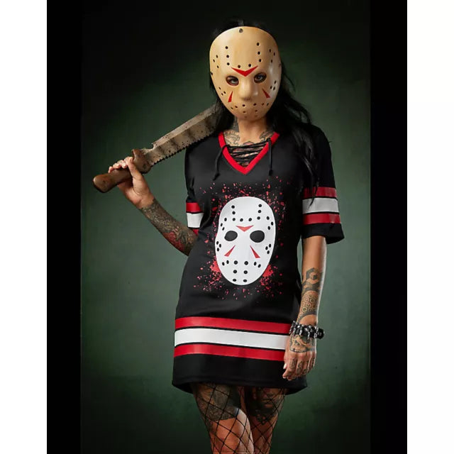 Adult Jason Voorhees Hockey Dress – Friday the 13th - US 5144