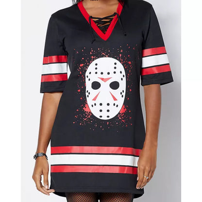 Adult Jason Voorhees Hockey Dress – Friday the 13th - US 5144