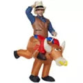 Adult Bull Rider Inflatable Costume - US 8936