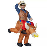 Adult Bull Rider Inflatable Costume - US 8936