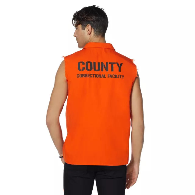 Adult Orange Inmate Shirt - US 4694