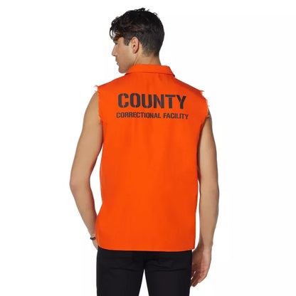 Adult Orange Inmate Shirt - US 4694