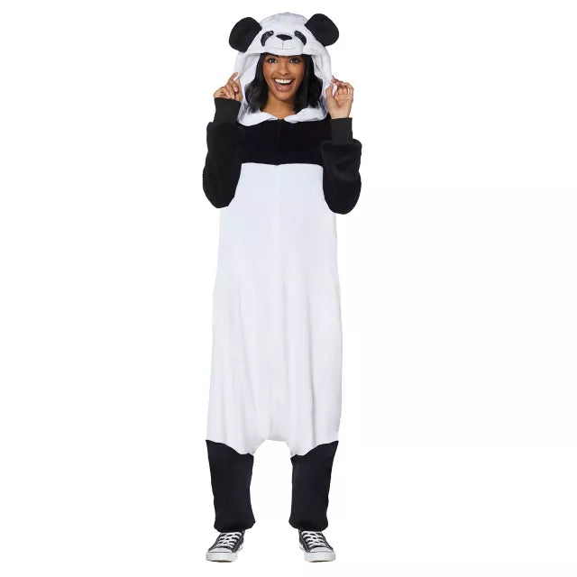 Adult Panda Jumpsuit Costume - US 6925