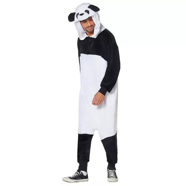Adult Panda Jumpsuit Costume - US 6925