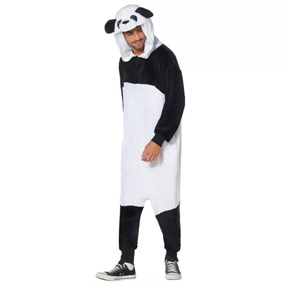 Adult Panda Jumpsuit Costume - US 6925