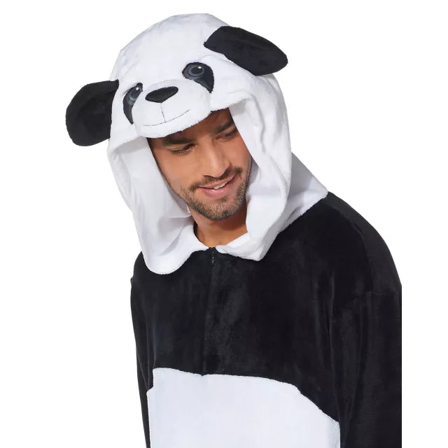 Adult Panda Jumpsuit Costume - US 6925