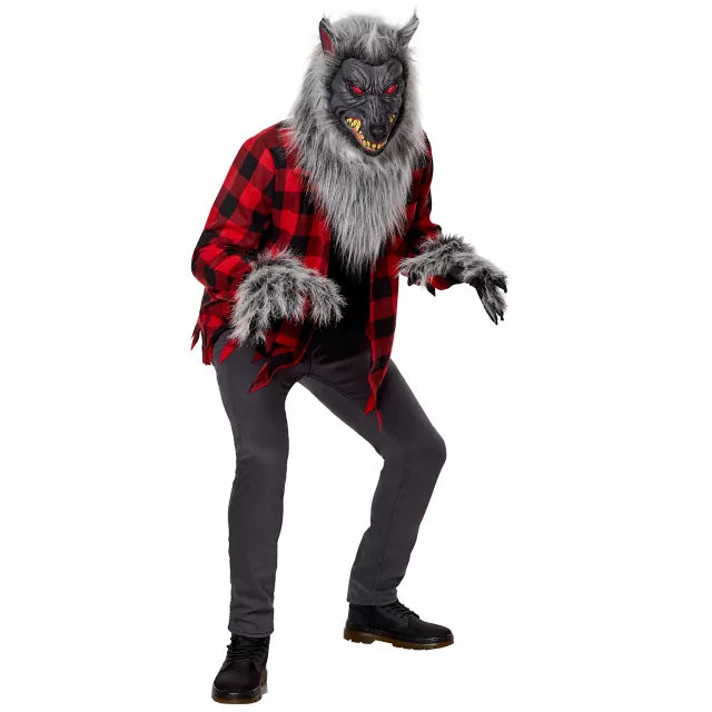 Adult Faux Fur Werewolf Costume - US 8072