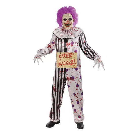 Adult Hugz The Clown Costume - US 9015