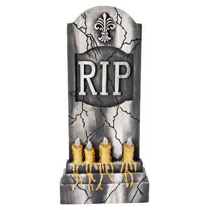 36 Inch Light-Up RIP Tombstone - US 4224