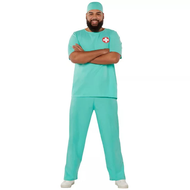 Adult ER Surgeon Plus Size Costume - US 6412