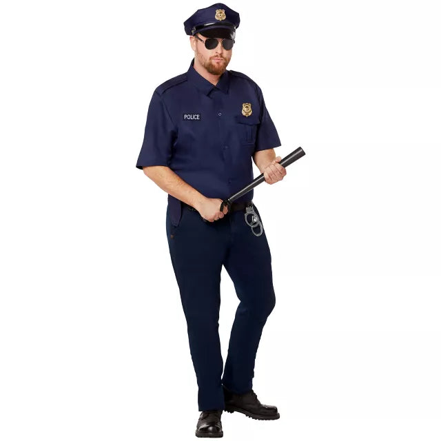 Adult Cop Plus Size Costume Kit - US 8863