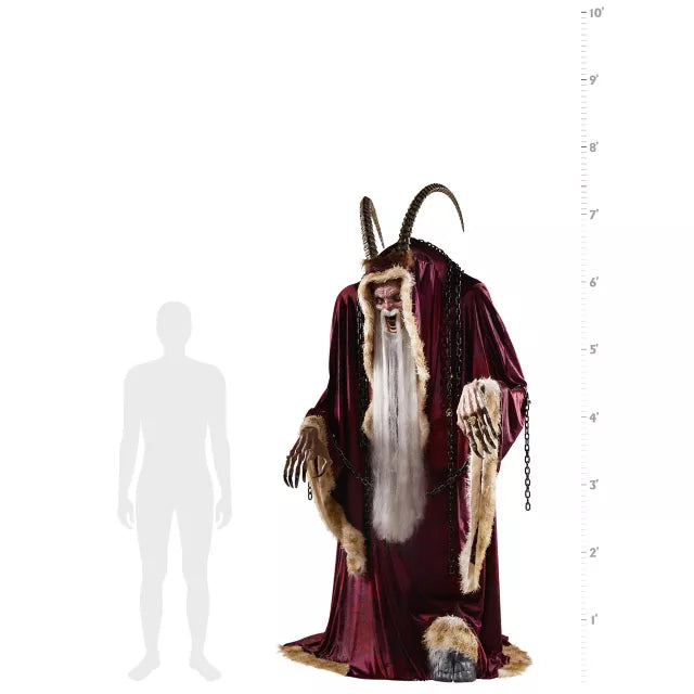7 Ft 3 In Krampus Animatronic - US 7988