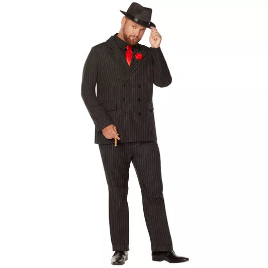 Adult Gangster Suit Plus Size Costume - US 1883
