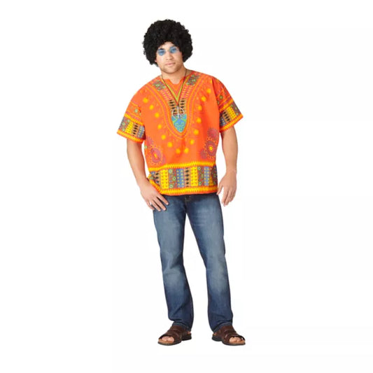 Adult Plus Size Hippie Costume - US 9016