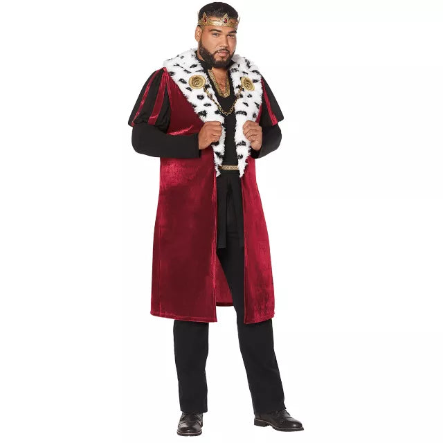 Adult Noble King Plus Size Costume - US 0061