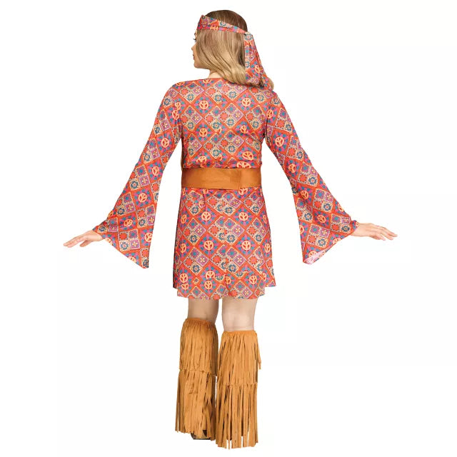 Adult Free Spirit Hippie Costume - US 7843