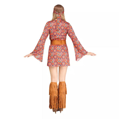 Adult Free Spirit Hippie Costume - US 7843