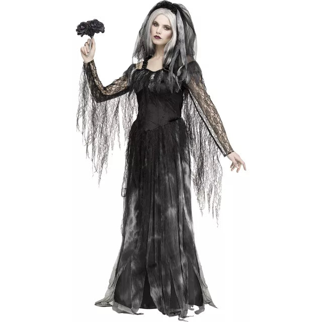 Adult Cemetery Bride Costume - US 7622