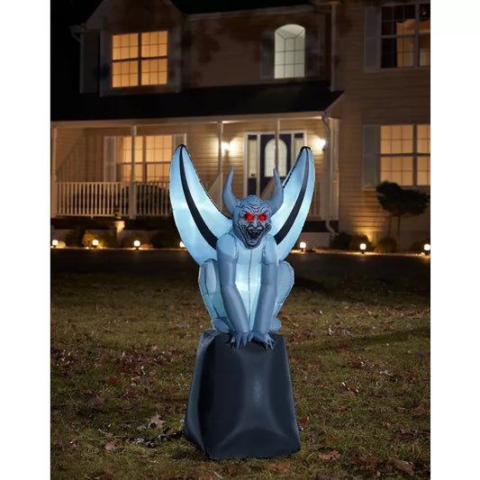 5 Ft Light-Up Gargoyle Inflatable Decoration - US 5867