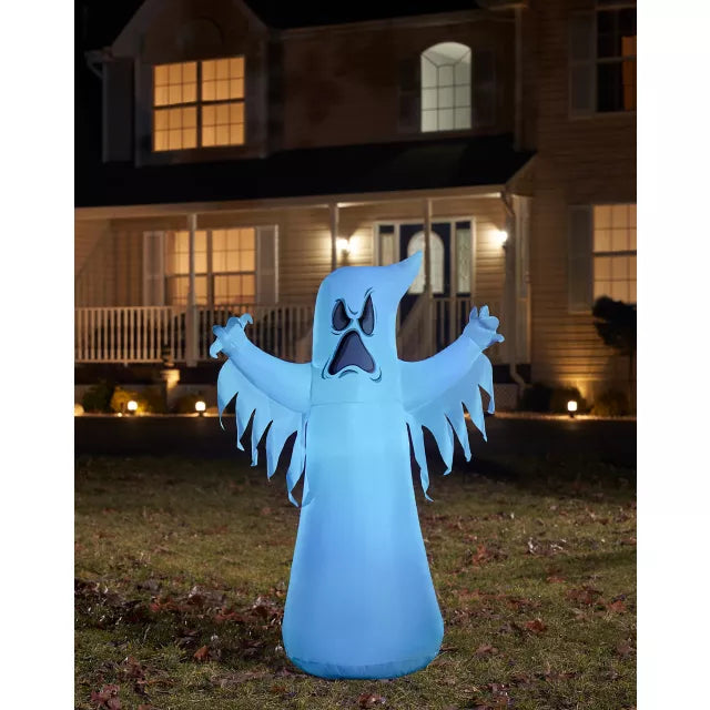 4 Ft Light-Up Ghost Inflatable Decoration - US 1709