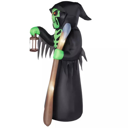 8 Ft Grim Reaper Light-Up Inflatable Decoration - US 8220