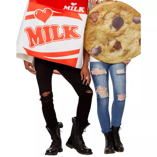 Adult Milk and Cookies Couples Costume - US 7098