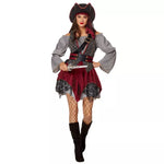 Adult Castaway Cutie Pirate Costume - The Signature Collection - US 3554