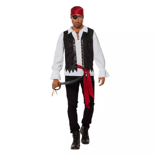 Adult Pirate Plus Size Costume Kit - US 2104