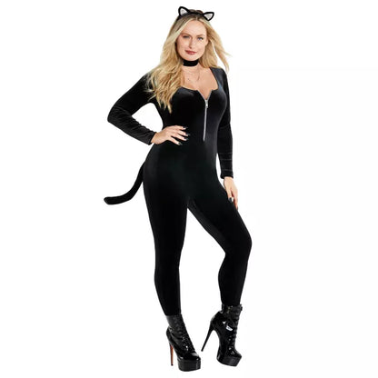 Adult Fierce Feline Catsuit Costume - US 7880