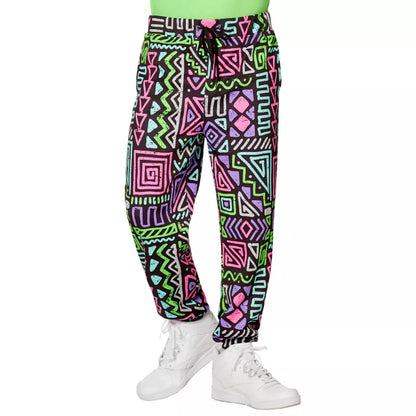Adult 80s Style Jogger Pants - US 6145