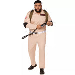 Adult Mens Ghostbusters One Piece Plus Size Costume - Ghostbusters Classic - US 5667