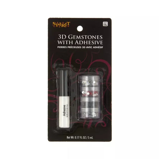 3D Gemstones with Adhesive - US 5233