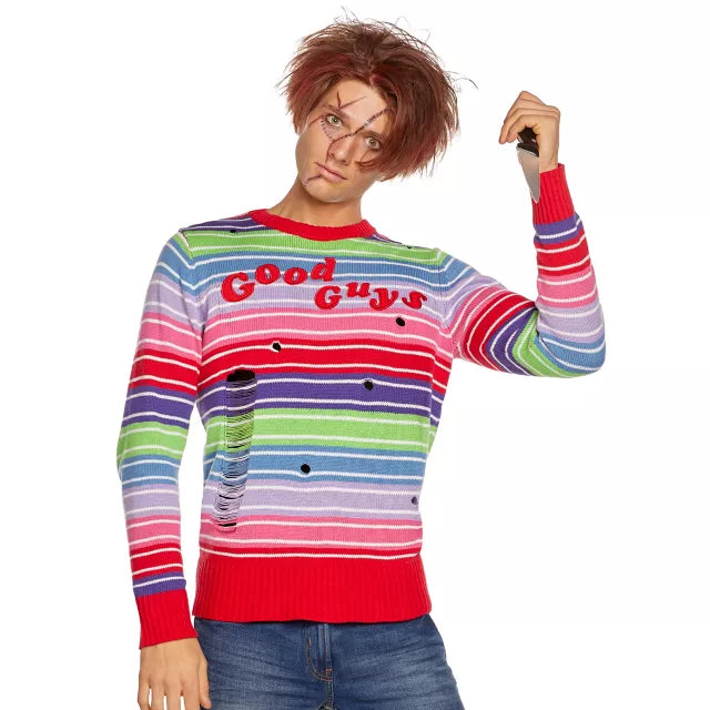 Adult Chucky Plus Size Sweater - US 0827