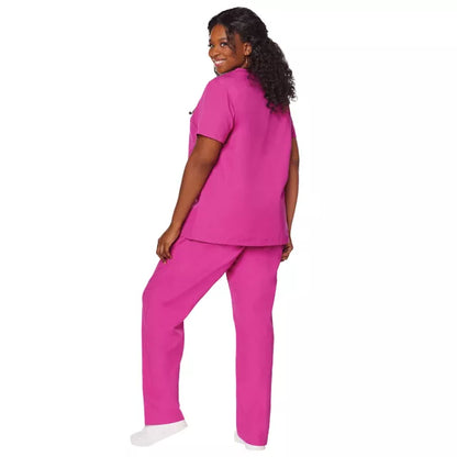 Adult Magenta Medical Scrubs Costume - US 6650