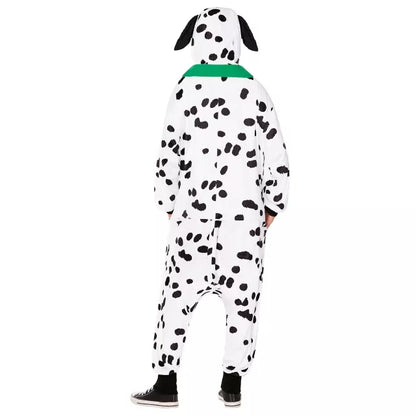 Adult Dalmatian Jumpsuit Costume - US 5423