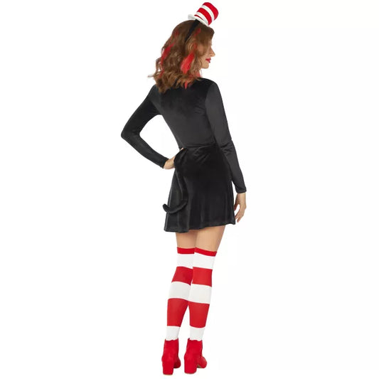 Adult Cat in the Hat Dress - Dr. Seuss - US 0411