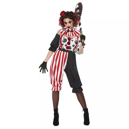 Adult Kreepy Klown Plus Size Costume - US 7263