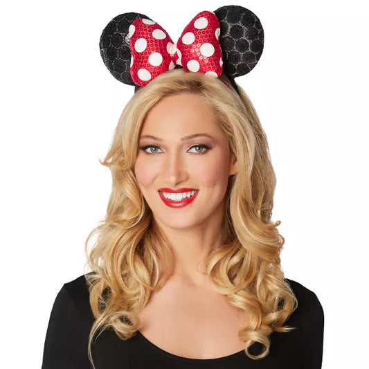 Adult Minnie Mouse Sequin Headband Deluxe - Disney - US 1166